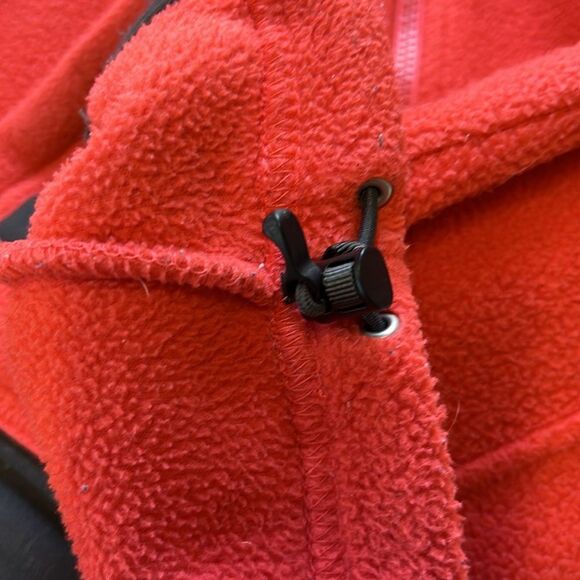 The North Face | Coral Pink Mock Neck Full Zipper Fleece Jacket M - Picture 7 of 9